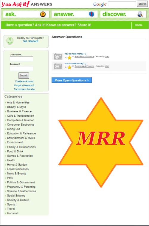 Product picture Yahoo Ask and Answer Clone Script With Masters Resale Rights